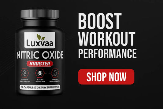Unleash Your Inner Athlete: Boost Performance, Enhance Recovery, and Support Muscle Growth with Nitric Oxide - LUXVAA