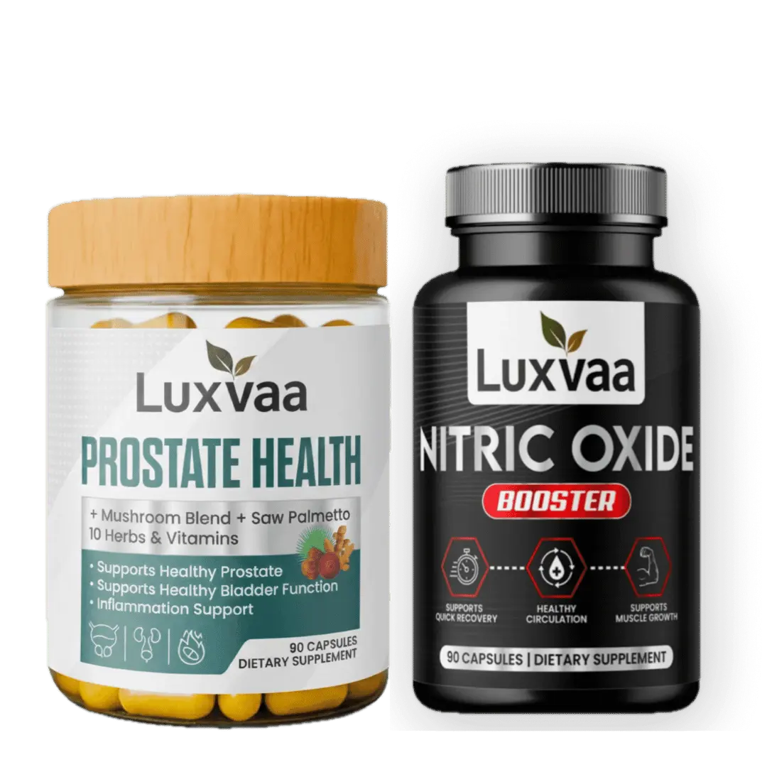 Luxvaa Nitric Oxide Booster – 90 Capsules | L-Arginine, Beet Root & L-Citrulline - LUXVAA