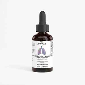 Respiratory & Lung Drops – Botanical Essential Oil Blend - LUXVAA