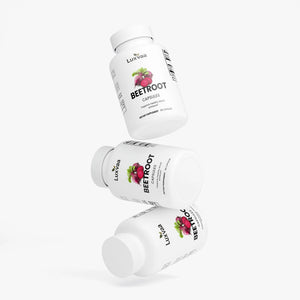LUXVAA Organic Beetroot Capsules - LUXVAA