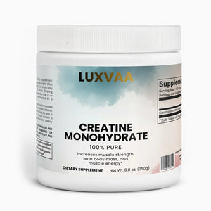LUXVAA Creatine Monohydrate — 100% Pure - LUXVAA
