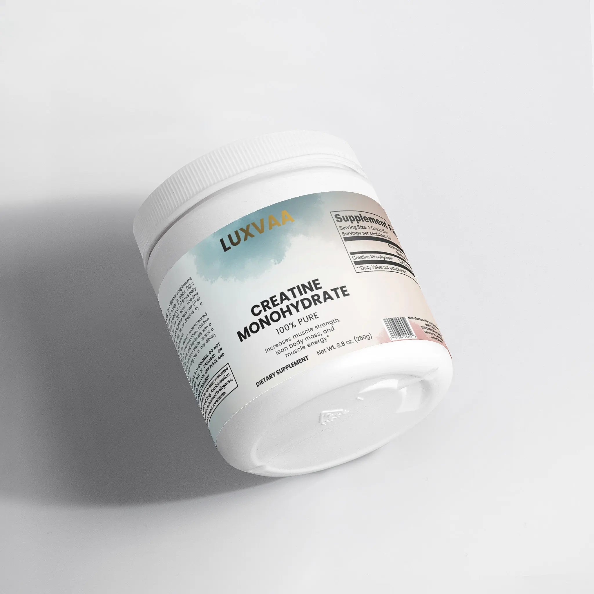 LUXVAA Creatine Monohydrate — 100% Pure - LUXVAA