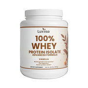 Advanced 100% Whey Protein Isolate – Vanilla Flavor LUXVAA