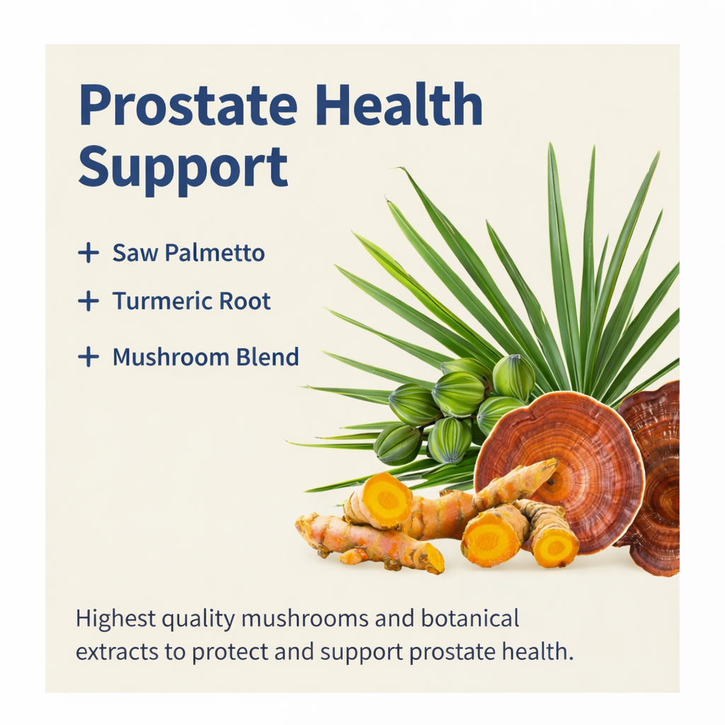 LUXVAA Prostate Health – 3 Bottle Bundle – Saw Palmetto & Herbal Blend – 90 Capsules Each