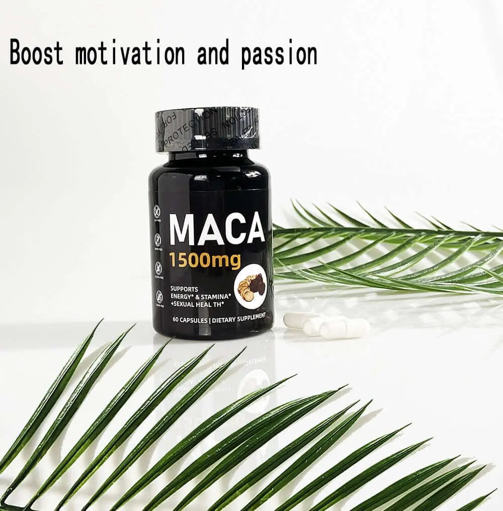 LUXVAA Maca Root Capsules – 1500mg - LUXVAA