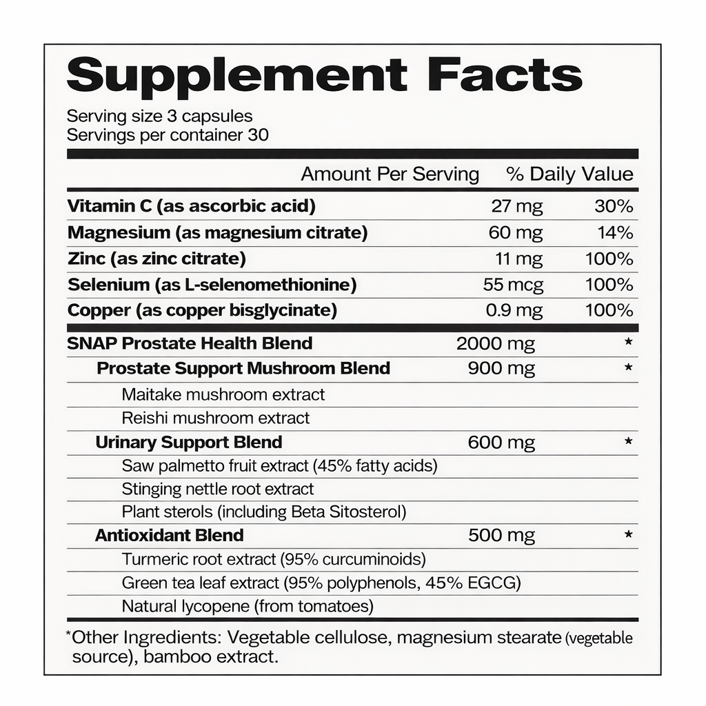 Luxvaa Men’s Herbal Supplement  90 Capsules