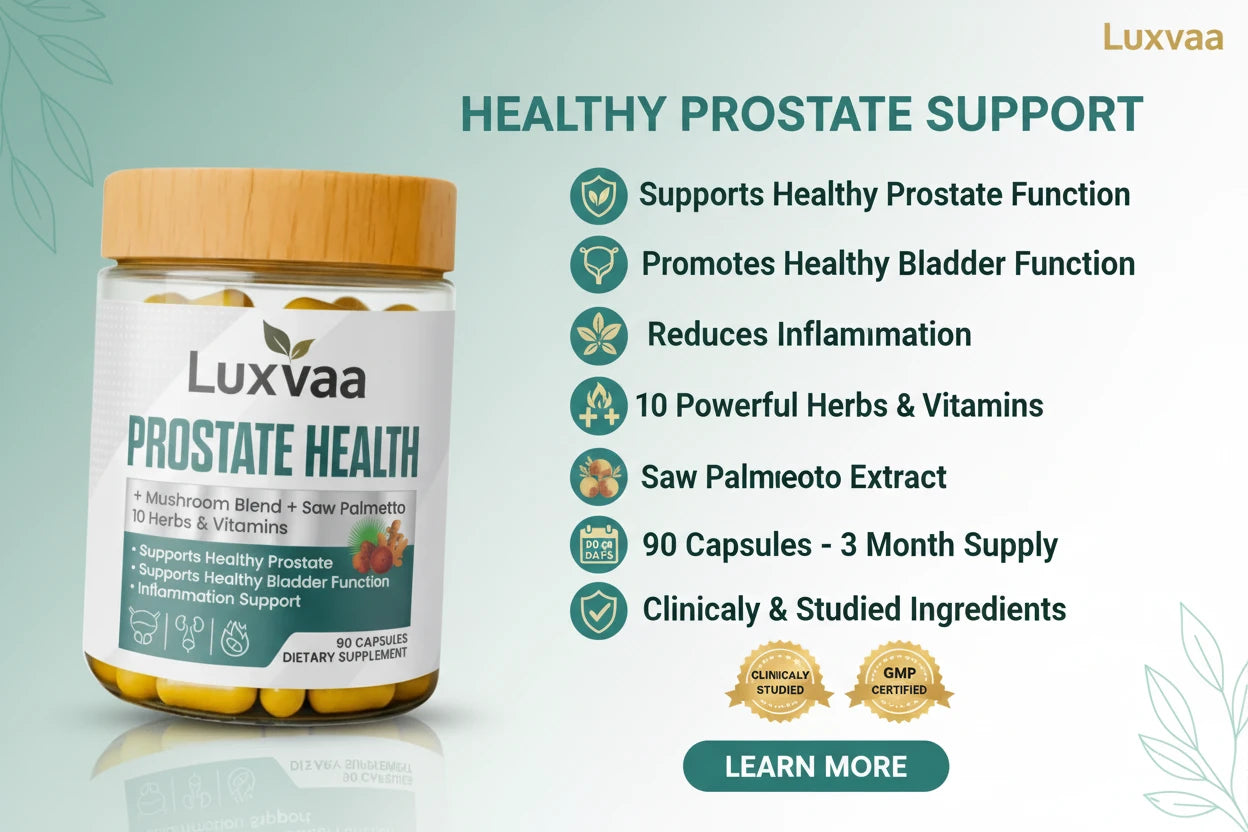 Luxvaa Men’s Herbal Supplement  90 Capsules