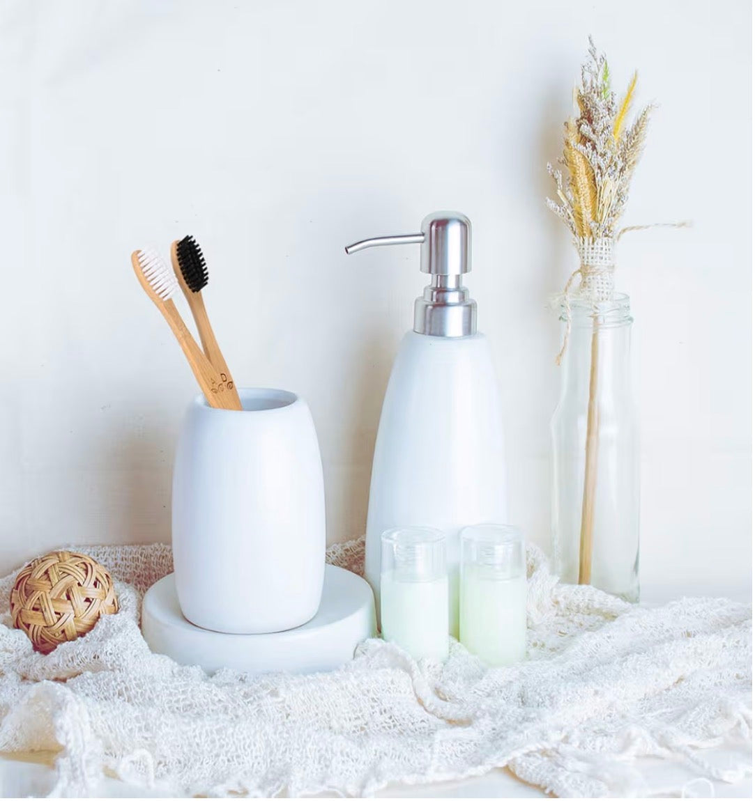 Luxvaa Bamboo Toothbrush – 10 Pack | Eco-Friendly Soft Bristles