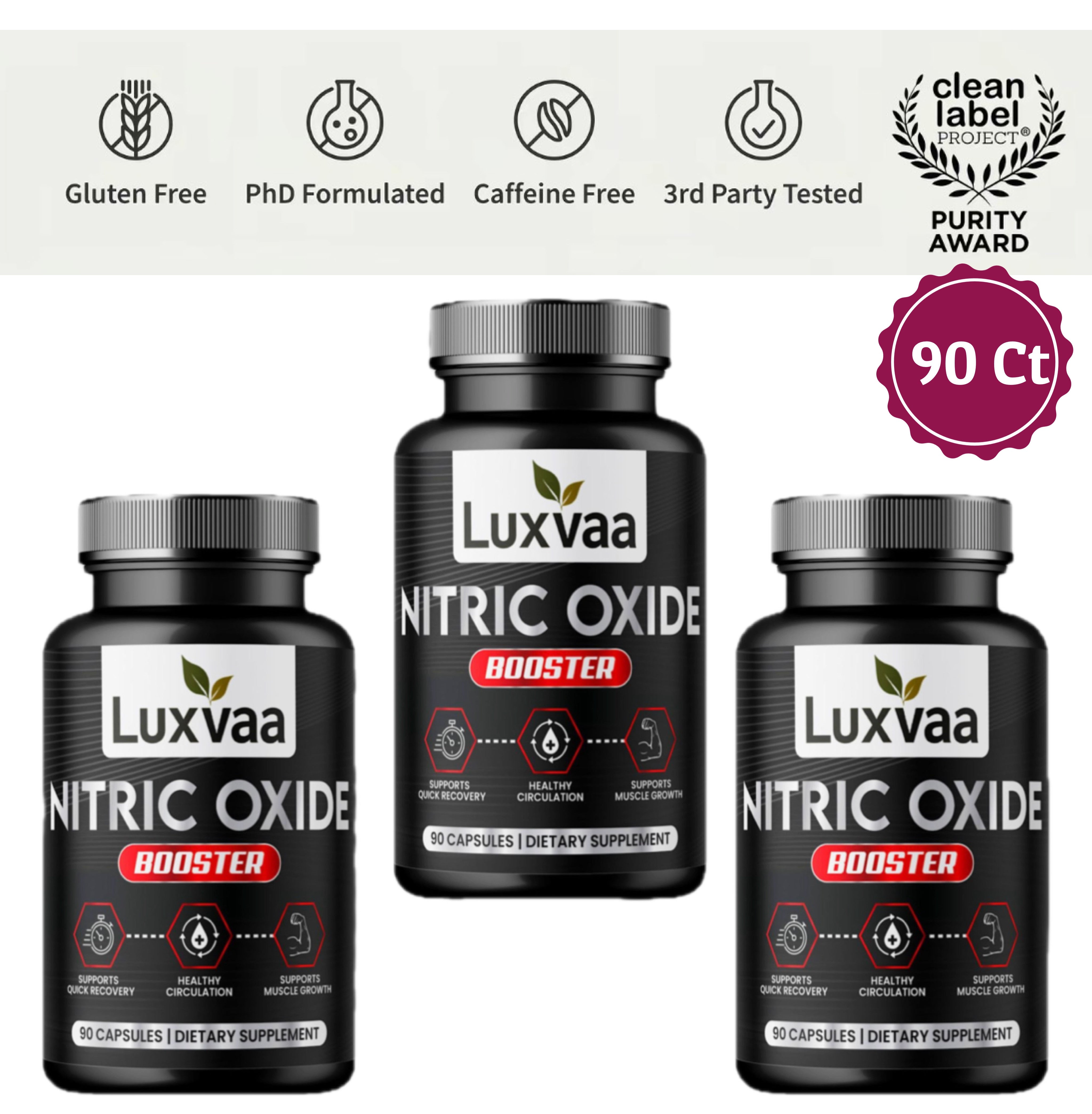 LUXVAA Men’s Wellness Support Bundle
