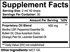 Respiratory & Lung Drops – Botanical Essential Oil Blend - LUXVAA