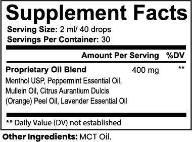 Respiratory & Lung Drops – Botanical Essential Oil Blend - LUXVAA