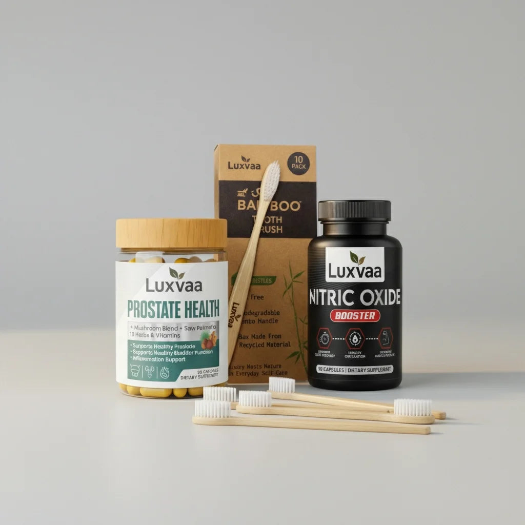 LUXVAA Men’s Wellness Support Bundle