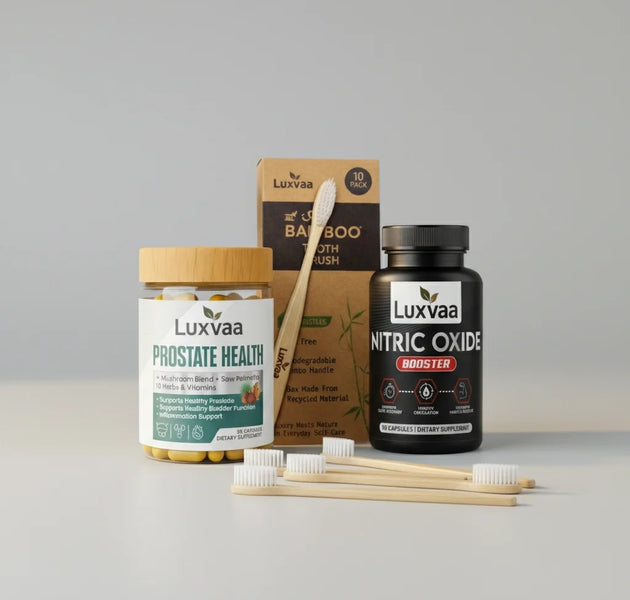 LUXVAA Men’s Wellness Support Bundle
